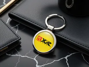 XXR Porte-clés Métal Look Premium Acier Inox